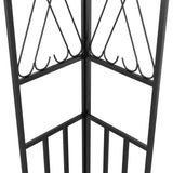 Gazebo 3x3 m Anthracite Fabric - Top-Down View