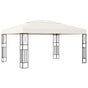 Gazebo 3x4 m Cream Fabric