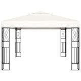 Gazebo 3x4 m Cream Fabric