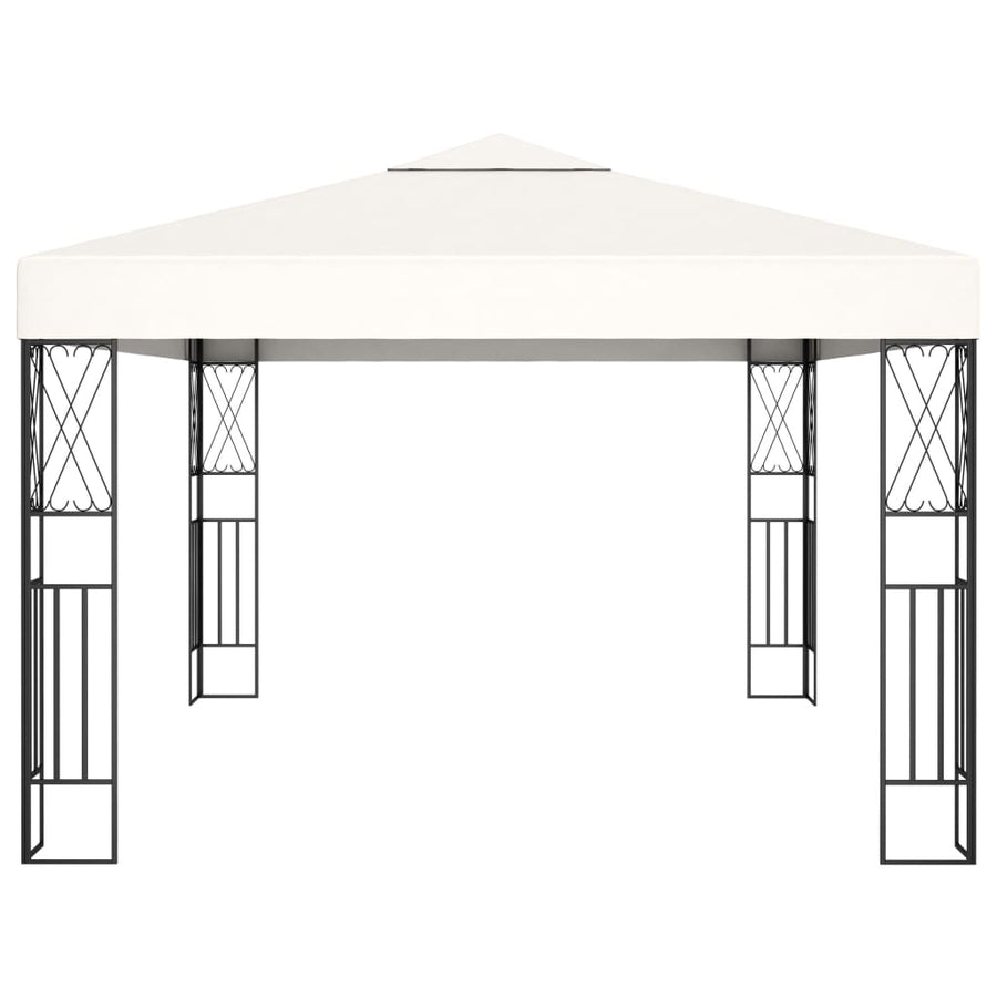 Gazebo 3x4 m Cream Fabric