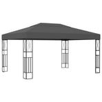 Gazebo 3x4 m Anthracite Fabric