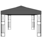 Gazebo 3x4 m Anthracite Fabric