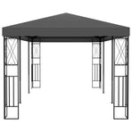 Gazebo 3x6 m Anthracite Fabric