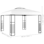 Garden Marquee 3x3 m White