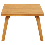 Garden Coffee Table 90x55x35 cm Solid Acacia Wood - 45-Degree Angle