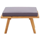 6 Piece Garden Lounge Set Solid Acacia Wood - Extra Image