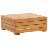 5 Piece Garden Lounge Set with Cushions Acacia Wood Dark Grey