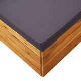 Sectional Corner Sofa 1 pc with Cushions Solid Acacia Wood