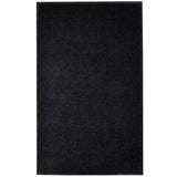 Door Mat Black 117x220 cm PVC