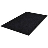 Door Mat Black 117x220 cm PVC - Side View