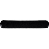 Door Mat Black 117x220 cm PVC - Top-Down View