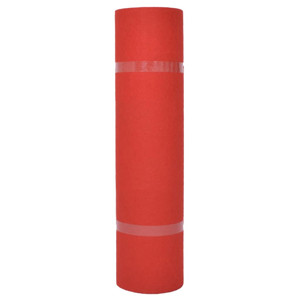 Exhibition Carpet Plain 1.2x12 m Red