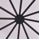 Greenhouse Aluminium 240x211x232 cm - 45-Degree Angle