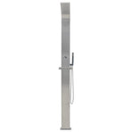 Outdoor Shower Stainless Steel Curved