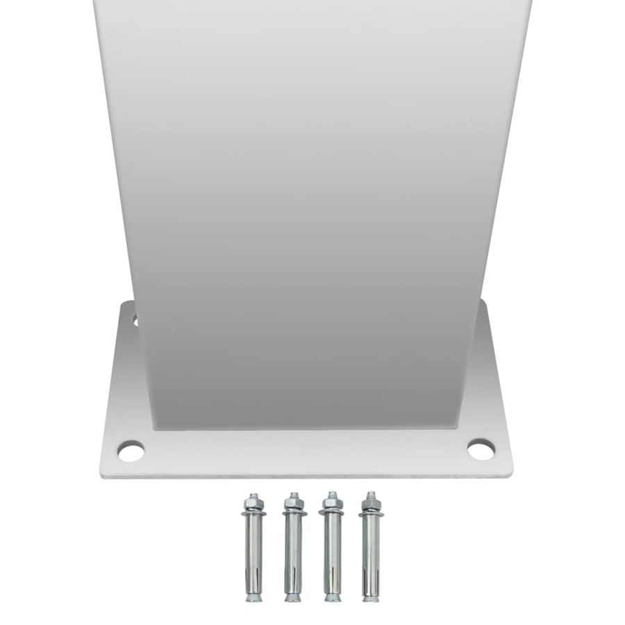 Outdoor Shower Stainless Steel Curved