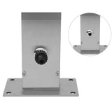 Outdoor Shower Stainless Steel Double Jets - Rear View