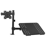 Monitor Laptop Dual Desk Mount Bracket 13"-23