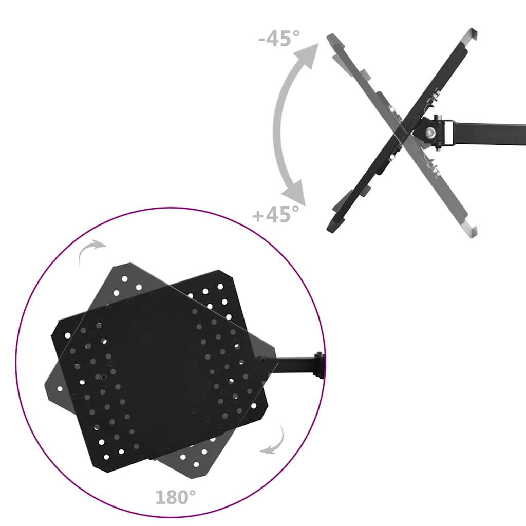 Monitor Laptop Dual Desk Mount Bracket 13"-23
