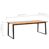 9 Piece Outdoor Dining Set Poly Rattan and Acacia Wood Black