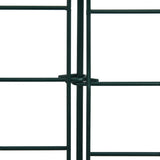 Garden Fence Set 77.5x64 cm Green - 45-Degree Angle