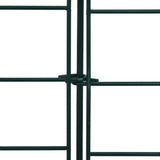 Arched Garden Fence Set 77.5x78.5 cm Green - 45-Degree Angle