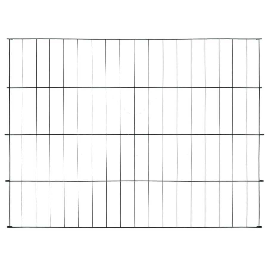 Garden Fence Set 115x79 cm Green