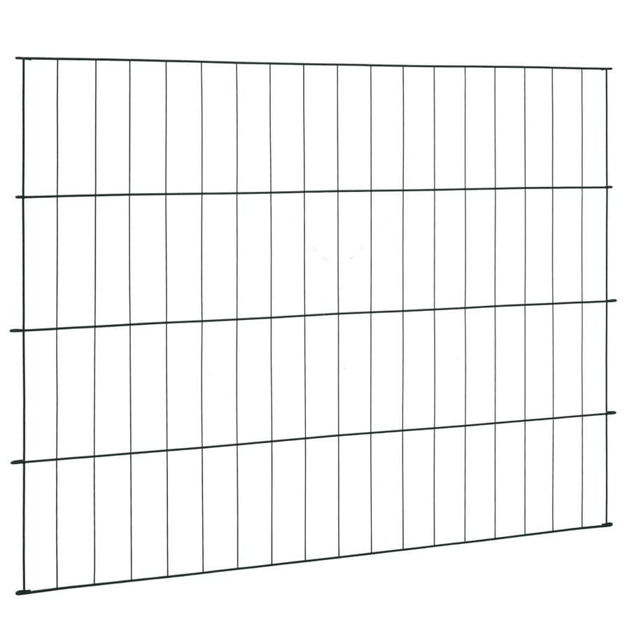 Garden Fence Set 115x79 cm Green