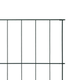 Garden Fence Set 115x79 cm Green