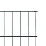 Garden Fence Set 115x79 cm Green