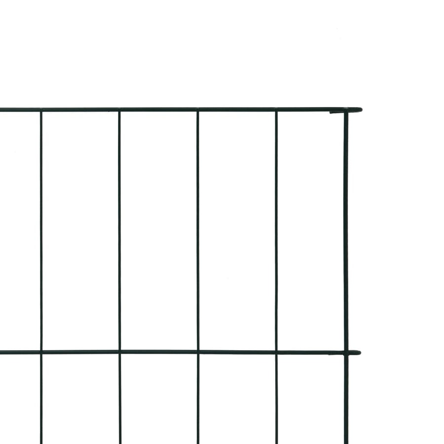Garden Fence Set 115x79 cm Green