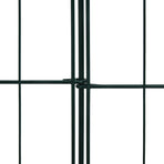 Garden Fence Set 115x79 cm Green