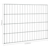 Garden Fence Set 115x79 cm Green - Close-Up Angle