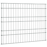 Garden Fence Set 99.6x79.8 cm Green - Side View