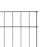 Garden Fence Set 99.6x79.8 cm Green
