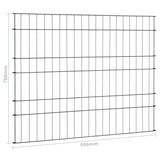 Garden Fence Set 99.6x79.8 cm Green - Close-Up Angle