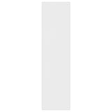 Book Cabinet/Room Divider White 155x24x160 cm Engineered Wood