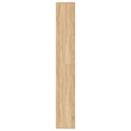 Book Cabinet/Room Divider Sonoma Oak 155x24x160 cm