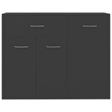 Sideboard Grey 88x30x70 cm Engineered Wood