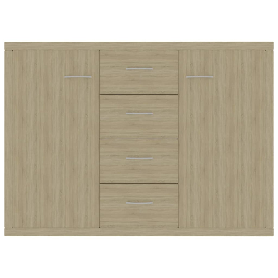 Sideboard Sonoma Oak 88x30x65 cm Engineered Wood