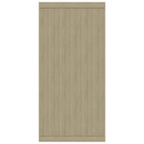Sideboard Sonoma Oak 88x30x65 cm Engineered Wood