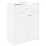 Sideboard White 60x30x75 cm Engineered Wood
