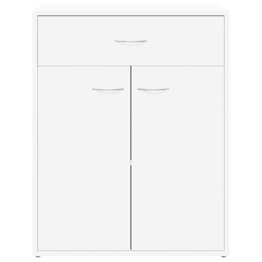 Sideboard White 60x30x75 cm Engineered Wood