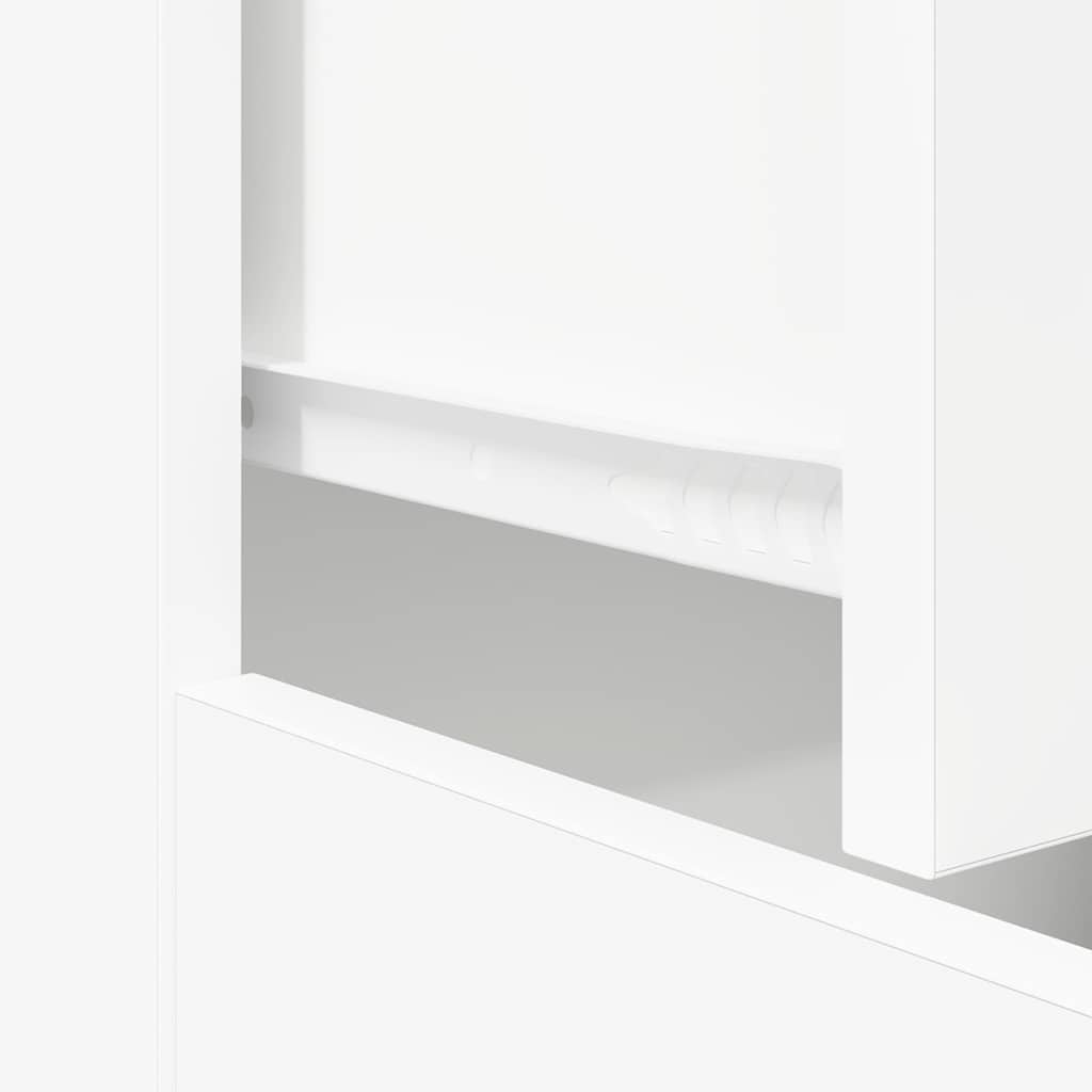 Sideboard White 60x30x75 cm Engineered Wood