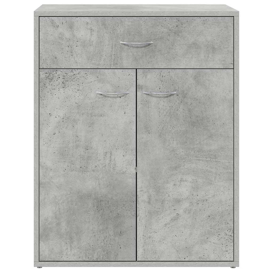 Sideboard Concrete Grey 60x30x75 cm Engineered Wood