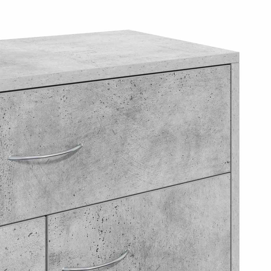 Sideboard Concrete Grey 60x30x75 cm Engineered Wood