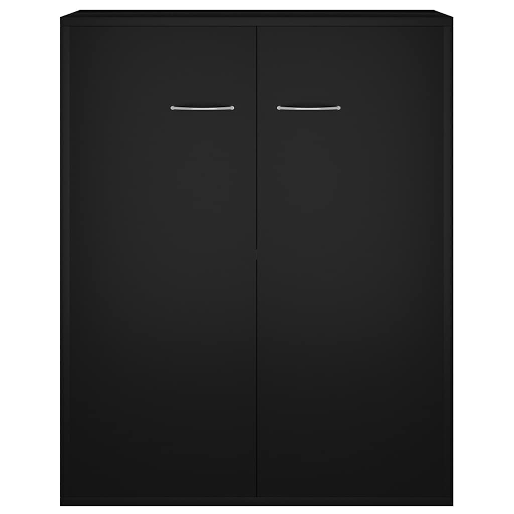 Sideboard Black 60x30x75 cm Engineered Wood
