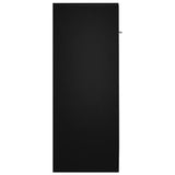 Sideboard Black 60x30x75 cm Engineered Wood - Rear View