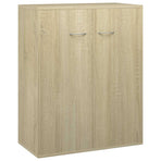 Sideboard Sonoma Oak 60x30x75 cm Engineered Wood
