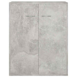 Sideboard Concrete Grey 60x30x75 cm Engineered Wood