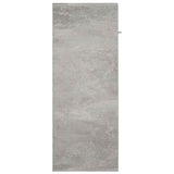 Sideboard Concrete Grey 60x30x75 cm Engineered Wood - Rear View